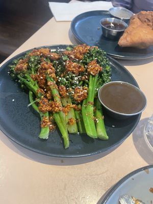 Broccolini (spicy)  at L'abri in Cheticamp