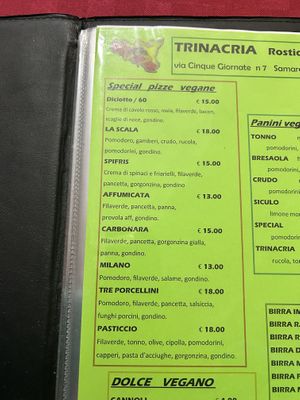   at Trinacria in Samarate