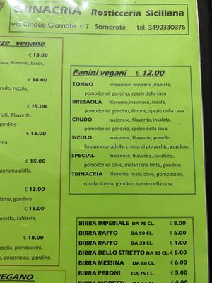   at Trinacria in Samarate