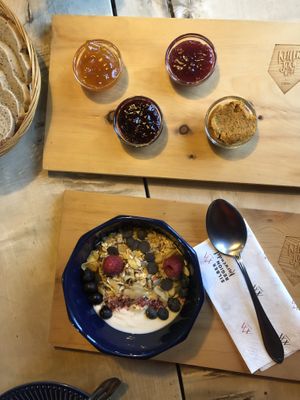 vegan Breakfast at Kellerjochhütte in Schwaz