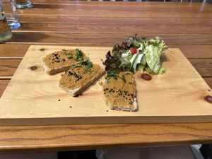 Vegane Jause  at Kellerjochhütte in Schwaz