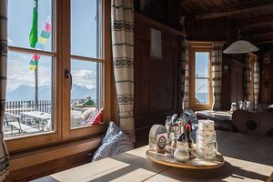 View at Kellerjochhütte in Schwaz