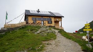 Outside at Kellerjochhütte in Schwaz