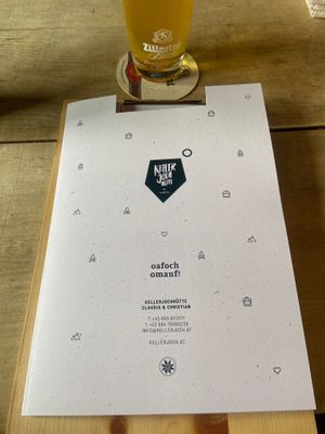 Menue 1 at Kellerjochhütte in Schwaz