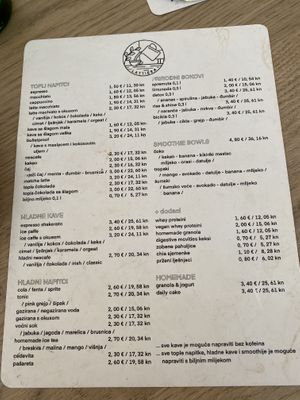   at Kavana Lattiera in Pula