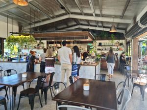 Plenty of space inside and out at Pasture & Co in Currumbin Valley