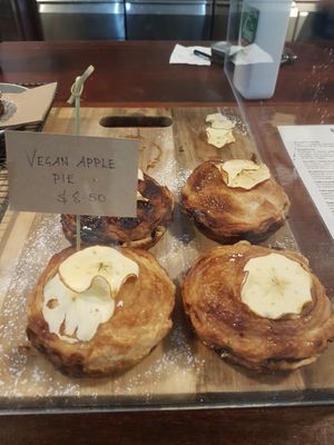 Vegan Apple Pies at Pasture & Co in Currumbin Valley
