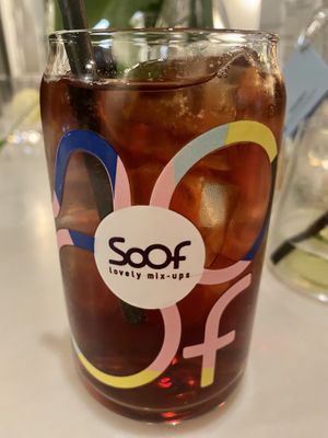 Soof blueberry lemonade  at The Green Room - Cityhotel Wood in Middelburg