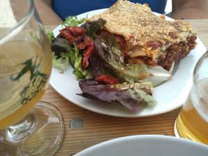 Lasagnes at La Bouche du Trois Pièces  in Rouen