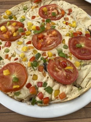 Diverses Gemüse   at De Pannekoekenbakker in Oostkapelle