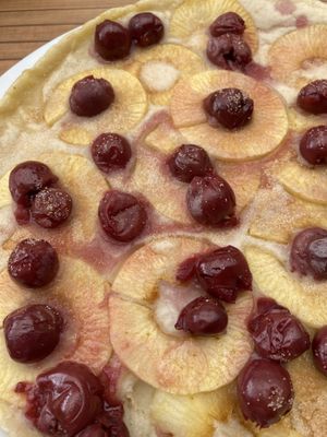 Apfel Kirschen Zucker Zimt   at De Pannekoekenbakker in Oostkapelle