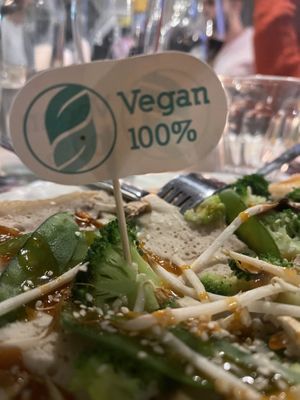 With a flag😉 at De Pannekoekenbakker in Oostkapelle