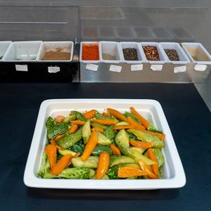 Vegetables at Macoo Eatery in Crete