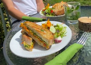  at Theetuin Het Kaslokaal in Oostkapelle