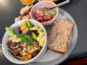 Acrobat in shape   at Circus Restaurant in Antwerpen