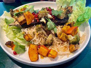 Thai Fusion Salade at Circus Restaurant in Antwerpen