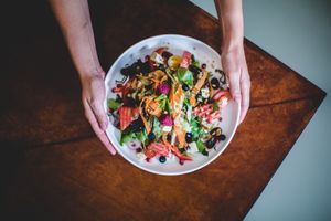 Food at Circus Restaurant in Antwerpen