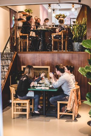 Interior at Circus Restaurant in Antwerpen