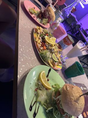 Burgers & loaded fries   at HOAX in Tampere