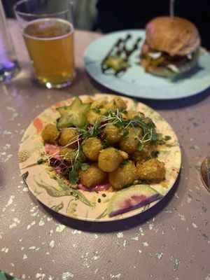 Zheesy potato pops  at HOAX in Tampere