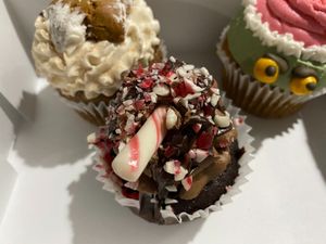 Christmas cupcakes at Emy Delights & Bites - Pop Up in Hyde Park