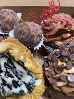 truffles, cookies, and cupcakes at Emy Delights & Bites - Pop Up in Hyde Park