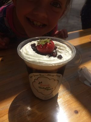 The parfaits were so filling that it took the kids two days to finish them! at Emy Delights & Bites - Pop Up in Hyde Park