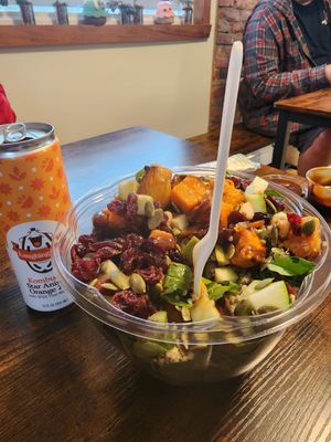 Autumn Roasted Sweet Potatoe Salad at Emy Delights & Bites - Pop Up in Hyde Park