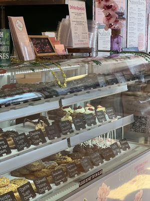 Interior dessert case  at Emy Delights & Bites - Pop Up in Hyde Park