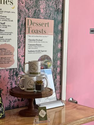 Menu wall   at Emy Delights & Bites - Pop Up in Hyde Park