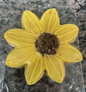 A beautiful cookie from an event!  at Emy Delights & Bites - Pop Up in Hyde Park