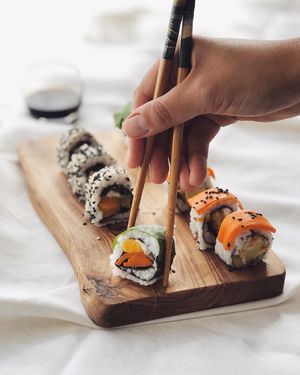 El tropical roll at MONANA in Montevideo