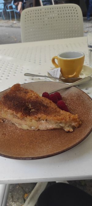 Apple pie at Kawodajnia in Slupsk