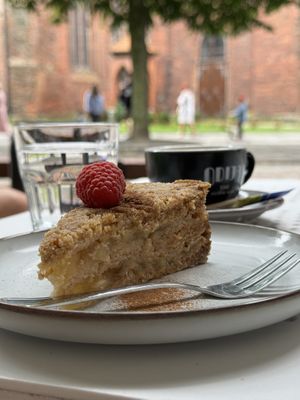Vegan apple pie  at Kawodajnia in Slupsk