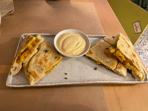 Ladopita from Rhodes  at The Vegan Vandal in Athens