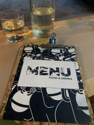 Menu  at The Vegan Vandal in Athens