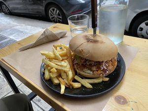 Vandal Burger  at The Vegan Vandal in Athens