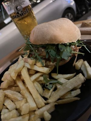 Jack burger  at The Vegan Vandal in Athens