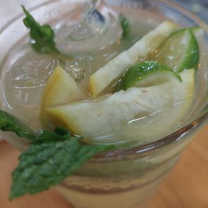 Homemade Lemonade at The Vegan Vandal in Athens