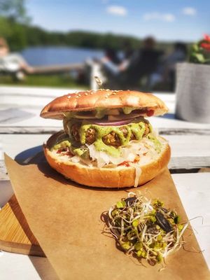  at Potęgówka wege plaża in Linia