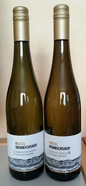 Rieslingdoppel at Heinrichshof Weingut in Zeltingen
