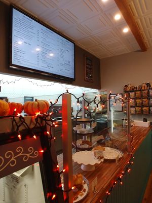 Counter at Bonafide Bakeshop & Cafe in Apex