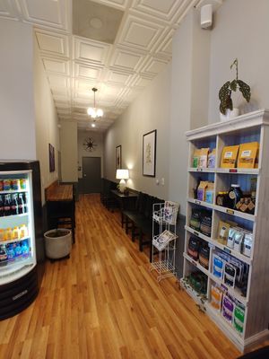 Back area at Bonafide Bakeshop & Cafe in Apex