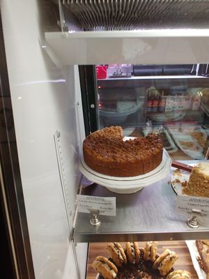 $3.75 Vegan Caramel Apple Cheesecake at Bonafide Bakeshop & Cafe in Apex