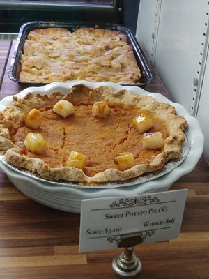 $3.00 Vegan Sweet Potato Pie at Bonafide Bakeshop & Cafe in Apex