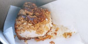 3.75 Vegan Caramel Apple Cheesecake: almost as good as Sirabella's! at Bonafide Bakeshop & Cafe in Apex