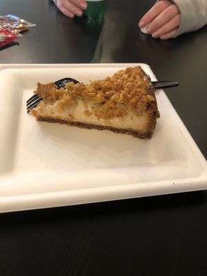 Caramel apple cheesecake  at Bonafide Bakeshop & Cafe in Apex
