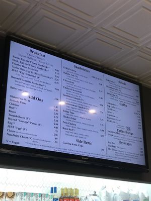 Menu at Bonafide Bakeshop & Cafe in Apex