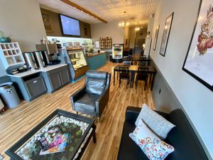 Inside the shop! at Bonafide Bakeshop & Cafe in Apex