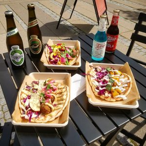 Menuen hos Brouer's 🤤🎃🔥 at Brouer's Madvogn in Ringsted